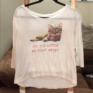 Are you kitten me juicy couture tshirt